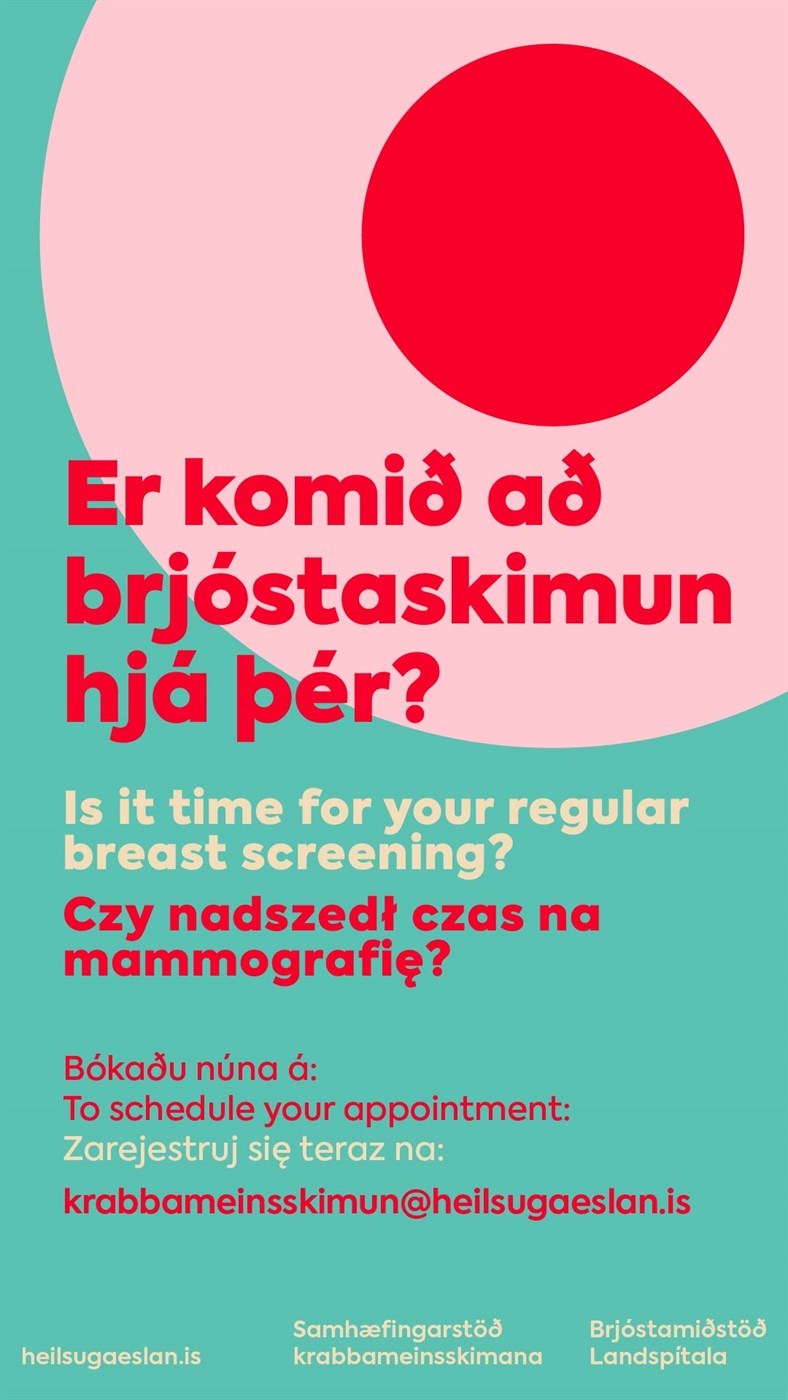 Brjóstaskimun á Heilbrigðisstofnun Suðurnesja